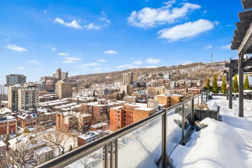 Terrasse - 910-3475 Rue De La Montagne, Montréal (Ville-Marie), QC - Outdoor With View