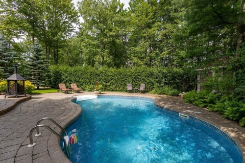 Piscine - 9 Place D'Harques, Lorraine, QC - Outdoor With In Ground Pool With Backyard