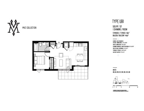 Floor Plan - 410-145 Boul. Bouchard, Dorval, QC - Other