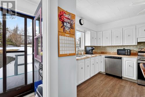 48 Harbour Buffett Road, Arnold'S Cove, NL - Indoor Photo Showing Kitchen With Double Sink