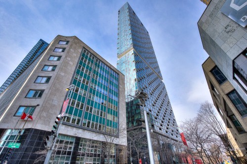 Exterior - 3712-1210 Rue Jeanne-Mance, Montréal (Ville-Marie), QC - Outdoor With Facade