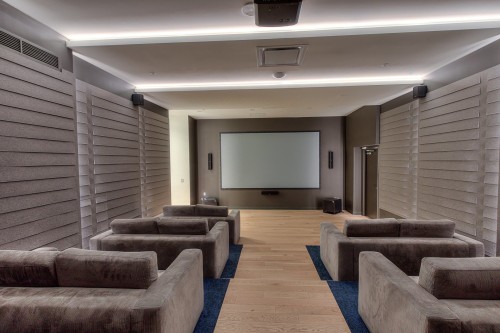 Media Room - 3712-1210 Rue Jeanne-Mance, Montréal (Ville-Marie), QC - Indoor Photo Showing Other Room