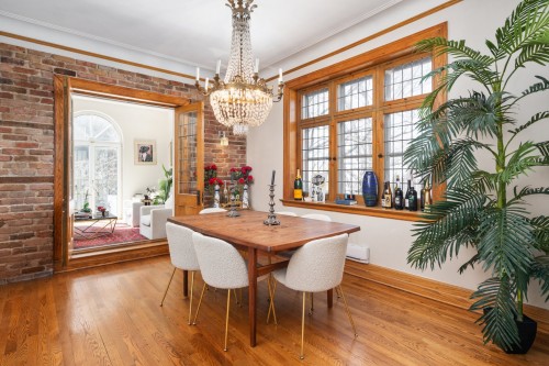 Salle à manger - 4732 Av. Victoria, Montréal (Côte-Des-Neiges/Notre-Dame-De-Grâce), QC - Indoor Photo Showing Dining Room