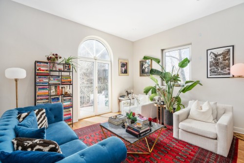 Salon - 4732 Av. Victoria, Montréal (Côte-Des-Neiges/Notre-Dame-De-Grâce), QC - Indoor Photo Showing Living Room