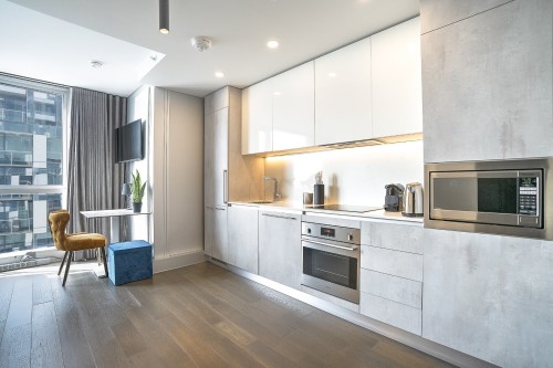 Kitchen - 2913-1400 Boul. René-Lévesque O., Montréal (Ville-Marie), QC - Indoor Photo Showing Kitchen