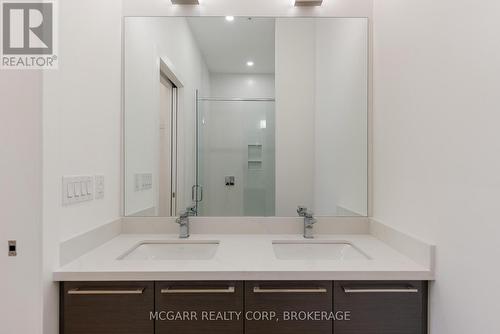 4 piece primary ensuite - 507 - 77 Yates Street, St. Catharines (Downtown), ON - Indoor Photo Showing Bathroom