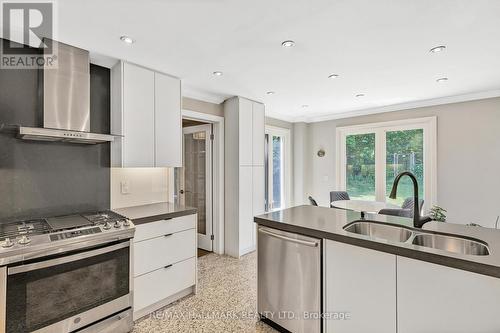 48 Lambert Road, Markham, ON - Indoor Photo Showing Kitchen With Double Sink