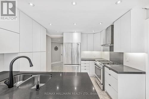 48 Lambert Road, Markham, ON - Indoor Photo Showing Kitchen With Double Sink With Upgraded Kitchen