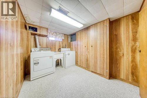22 David Avenue, Hamilton, ON - Indoor Photo Showing Laundry Room