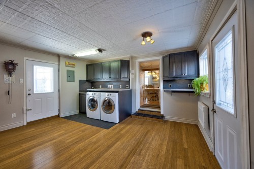 Salle de lavage - 199 Rue Principale, Saint-Alexis, QC - Indoor Photo Showing Laundry Room
