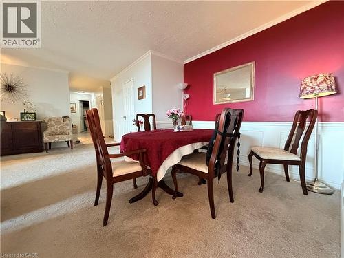 1415 Ghent Avenue Unit# 705, Burlington, ON - Indoor Photo Showing Dining Room