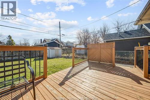 2340 George Avenue, Windsor, ON - Outdoor With Deck Patio Veranda