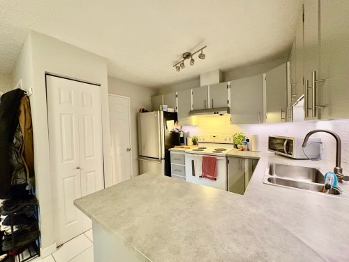 Cuisine - 401-45 Rue Beauséjour, La Prairie, QC - Indoor Photo Showing Kitchen With Double Sink