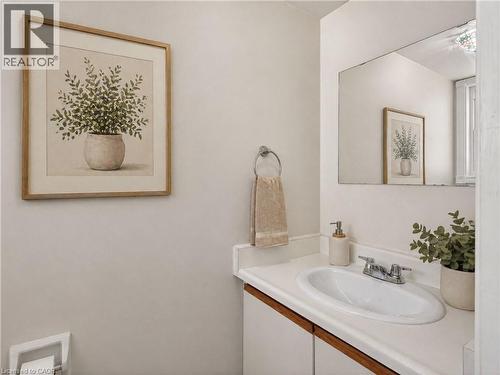 Virtually Staged / Enhanced - 86 Rita Avenue, Hamilton, ON - Indoor Photo Showing Bathroom