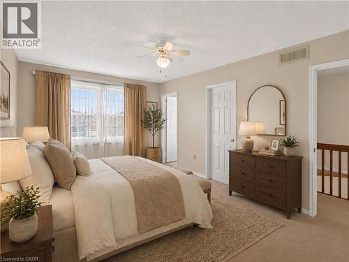 Virtually Staged / Enhanced - 86 Rita Avenue, Hamilton, ON - Indoor Photo Showing Bedroom