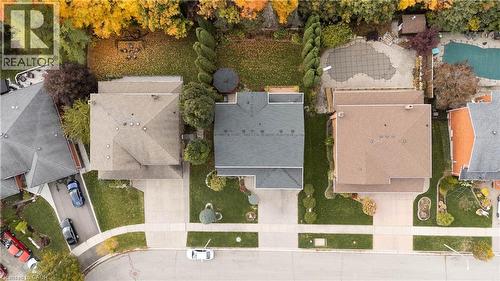 Aerial perspective of suburban area - 228 Michener Crescent, Kitchener, ON - Outdoor With View