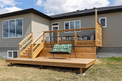23 Murano Cove, Steinbach, MB - Outdoor With Deck Patio Veranda With Exterior