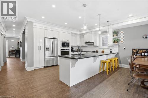 5 Arden Avenue, Hamilton, ON - Indoor Photo Showing Kitchen With Stainless Steel Kitchen With Upgraded Kitchen