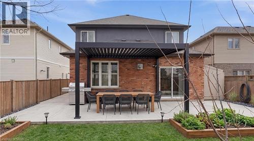 Virtual grass and pergola - 5 Arden Avenue, Hamilton, ON - Outdoor With Deck Patio Veranda With Exterior