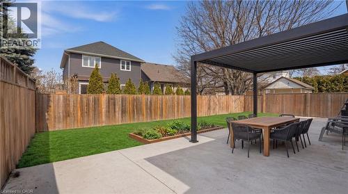 Virtual grass and pergola - 5 Arden Avenue, Hamilton, ON - Outdoor