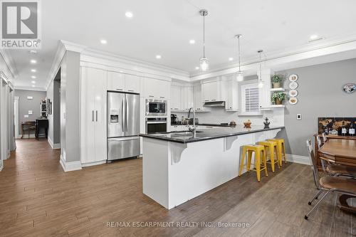 5 Arden Avenue, Hamilton, ON - Indoor Photo Showing Kitchen With Stainless Steel Kitchen With Upgraded Kitchen