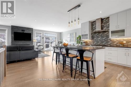 Open-concept floor plan. - 250 Richardson Avenue, Ottawa, ON - Indoor