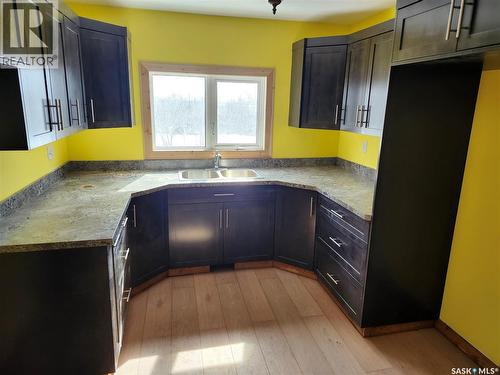 Na Service Road, Mclean, SK - Indoor Photo Showing Kitchen With Double Sink