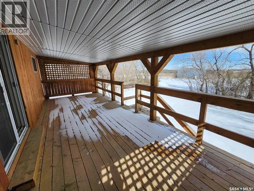 Na Service Road, Mclean, SK - Outdoor With Deck Patio Veranda With Exterior