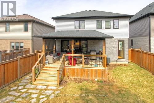 2113 Linkway Boulevard, London South (South A), ON - Outdoor With Deck Patio Veranda With Exterior