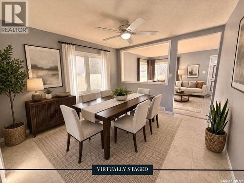 619 4Th Avenue Nw, Swift Current, SK - Indoor Photo Showing Dining Room