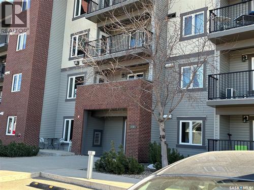 205 820 5Th Street Ne, Weyburn, SK - Outdoor With Balcony With Exterior