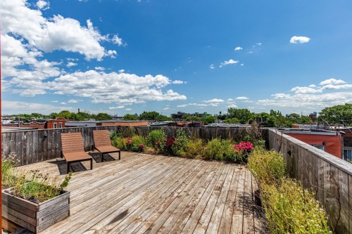 Terrasse - 4729 Av. Palm, Montréal (Le Sud-Ouest), QC - Outdoor With Deck Patio Veranda With View