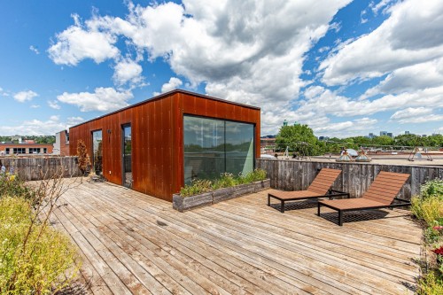 Terrasse - 4729 Av. Palm, Montréal (Le Sud-Ouest), QC - Outdoor With Deck Patio Veranda