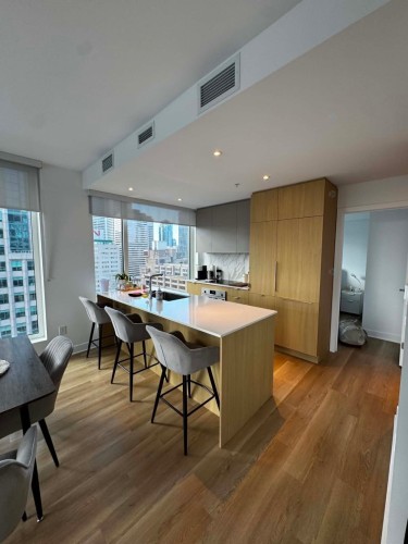 Vue d'ensemble - 2105-950 Rue St-Antoine O., Montréal (Ville-Marie), QC - Indoor Photo Showing Dining Room