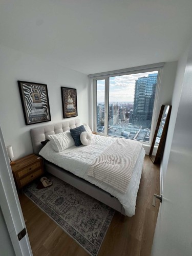 Chambre à coucher principale - 2105-950 Rue St-Antoine O., Montréal (Ville-Marie), QC - Indoor Photo Showing Bedroom