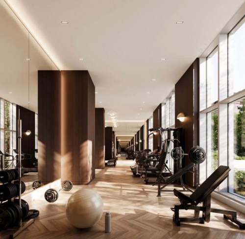 Salle d'exercice - 2105-950 Rue St-Antoine O., Montréal (Ville-Marie), QC - Indoor Photo Showing Gym Room