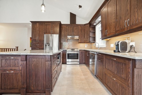 Cuisine - 1150 Crois. De La Sablière, Sainte-Adèle, QC - Indoor Photo Showing Kitchen With Upgraded Kitchen