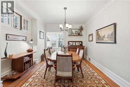 16 Burris Street, Hamilton, ON - Indoor Photo Showing Dining Room