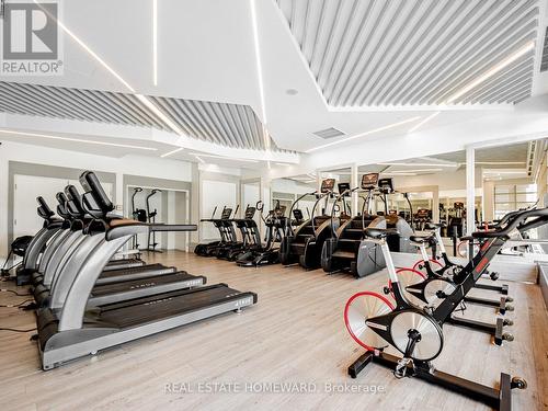 906 - 11 Brunel Court, Toronto, ON - Indoor Photo Showing Gym Room
