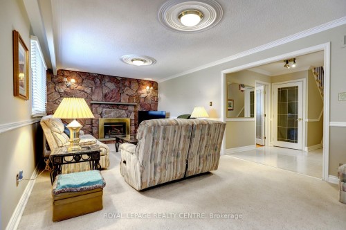 2405 Rosemary Drive, Mississauga, ON - Indoor With Fireplace