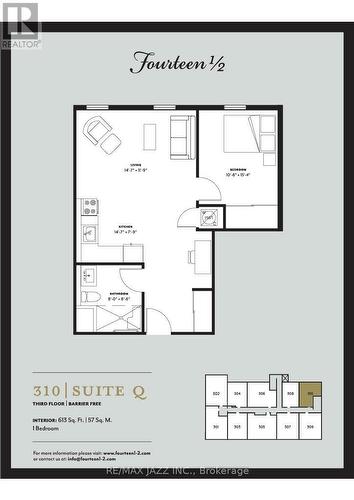 310 - 14 1/2 KING STREET E , Oshawa (O'Neill), Ontario L1H 1A9 2