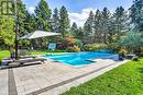 4434 Cedar Springs Road, Burlington, ON  - Outdoor With In Ground Pool With Backyard 