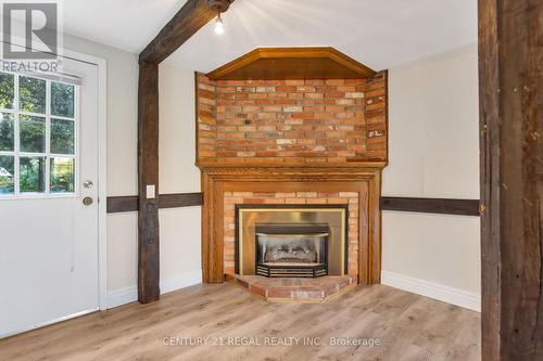 4434 Cedar Springs Road, Burlington, ON - Indoor Photo Showing Living Room With Fireplace