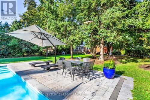4434 Cedar Springs Road, Burlington, ON - Outdoor With In Ground Pool With Backyard