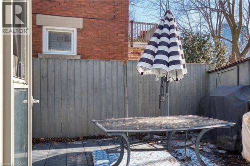 29 Andrew Street, Kitchener, ON - Outdoor With Deck Patio Veranda