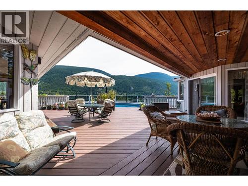 1896 3A Highway, Nelson, BC - Outdoor With Deck Patio Veranda With Exterior