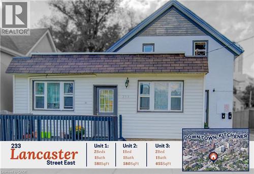 233 LANCASTER Street E  Kitchener, ON N2H 1N5