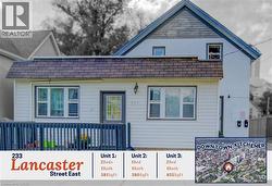 233 LANCASTER Street E  Kitchener, ON N2H 1N5