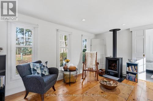 77419A Bluewater Highway, Central Huron (Goderich), ON - Indoor Photo Showing Living Room With Fireplace