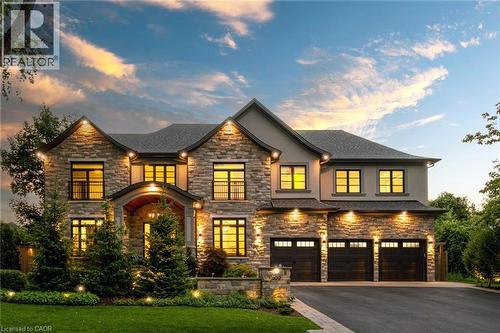 100 Seneca Drive, Ancaster, ON - Outdoor With Facade